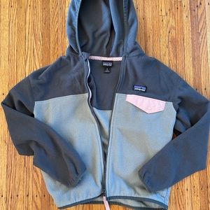 Kids Patagonia zip up hoodie